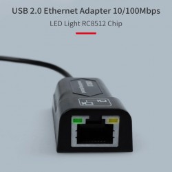 Adaptador USB a RJ45 Ethernet Goojodoq